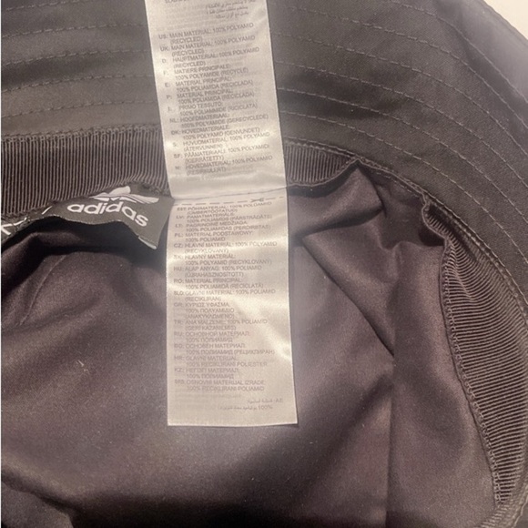 Authentic Adidas x Prada 2021 Unisex Nylon Trendy Black and White Bucket Hat 0S - Picture 16 of 16